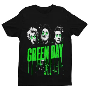 Camiseta Green Day Banda de Rock Blusa Camiseta Punk - THE TOWN 2025