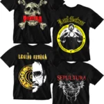 Camiseta Rock Banda Sepultura Raul Seixas Legião Urbana Pantera Punk Heavy Metal
