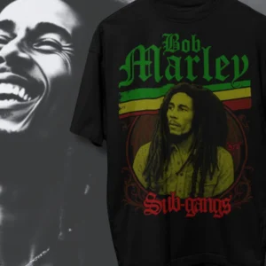 Camiseta Bob Marley Rei do Reggae Roots Jamaicano Lenda Banda The Wailers