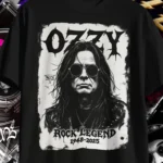 Camiseta Ozzy Osbourne Lenda Black Sabbath do Rock Heavy Metal Blizzard of Ozzy